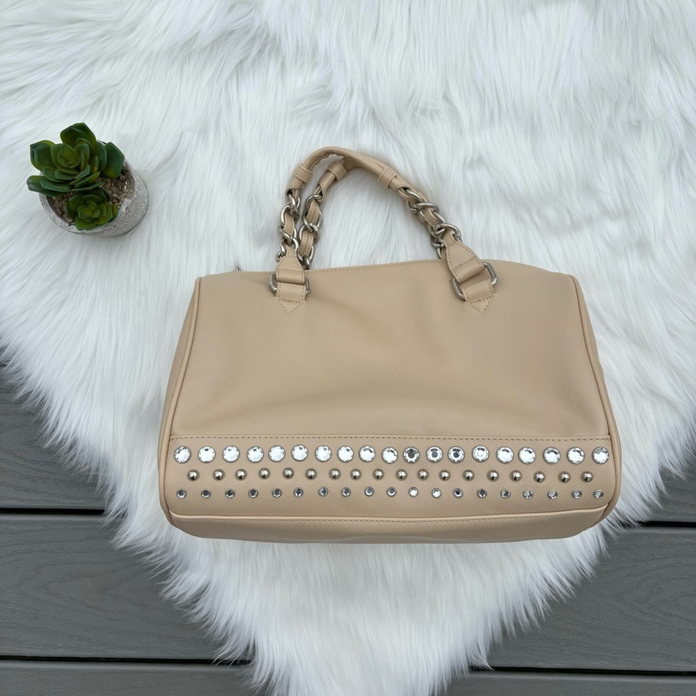 Express Rhinestone Satchel Purse
